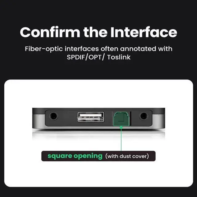 Alt view image 4 of 7 - Digital Optical Audio Cable 6.6 Feet /1.8M, [Gold-Plated, Durable Nylon] Fiber Optic Toslink Cord, Toslink Coaxial SPDIF Dolby 7.1 Soundbar 5.1 Fiber Cable for HI-FI Sound Bar Home Theater PS4 Xbox