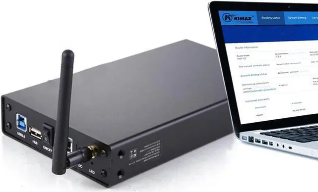 Alt view image 2 of 7 - Wireless WiFi Repeater wifi storage High Speed Wifi Router HD Externo Sata to USB 3.0 WiFi Extender HDD Caddy 3.5" HDD Case 3.0