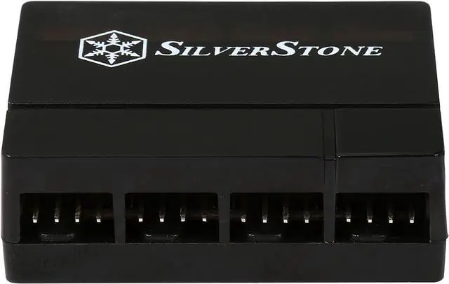 Alt view image 2 of 6 - SilverStone PWM Fan Hub System Cables, Black (CPF04)