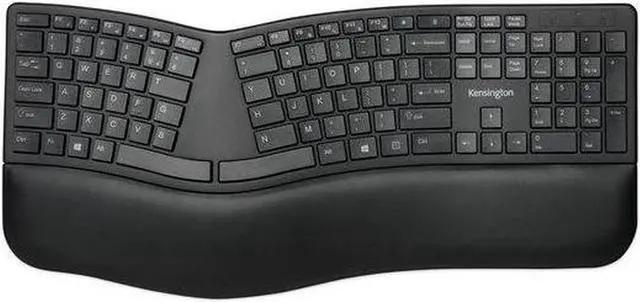 Alt view image 6 of 6 - Kensington Pro Fit Ergo Wireless Keyboard-Black K75401US