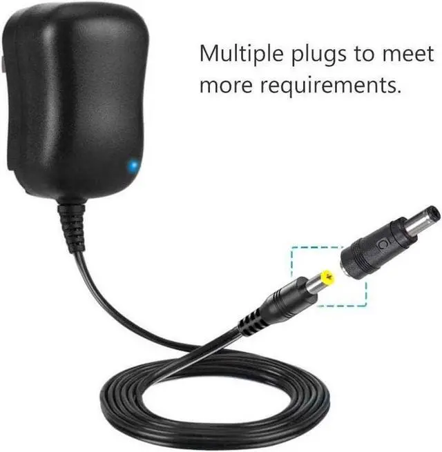 Alt view image 3 of 6 - 12W 3V 4.5V 5V 6V 7.5V 9V 12V Adjustable Voltage Universal AC/DC Adapter Power Supply for Household Electronics,Micro USB - 1A Max