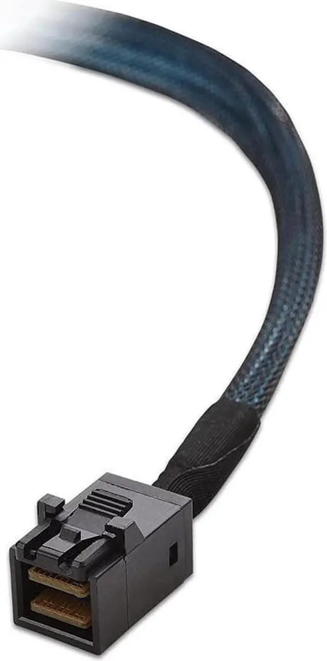 Alt view image 4 of 5 - Internal HD Mini SAS to SATA (SFF-8643 to 4x SATA) Reverse Breakout Cable 3.3 Feet/1mParent