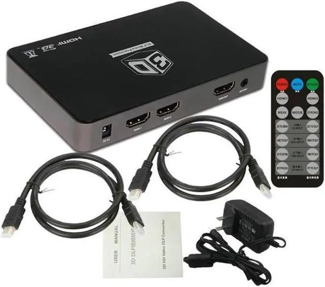 Main image of BUCIER HDMI Converter/2D to 3D/Video Converter Left and Right Up and Down Format to 3D Suitable Projection Blu-Ray Film