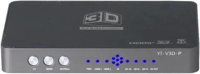 Alt view image 2 of 5 - BUCIER HDMI Converter/2D to 3D/Video Converter Left and Right Up and Down Format to 3D Suitable Projection Blu-Ray Film