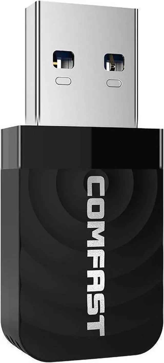 Alt view image 4 of 4 - BUCIER USB Wifi Adapter 1300Mbps USB Wi-fi Adapter 2.4G 5G Network Card Antenna Wi fi Receiver Lan USB Ethernet PC Wifi Dongle