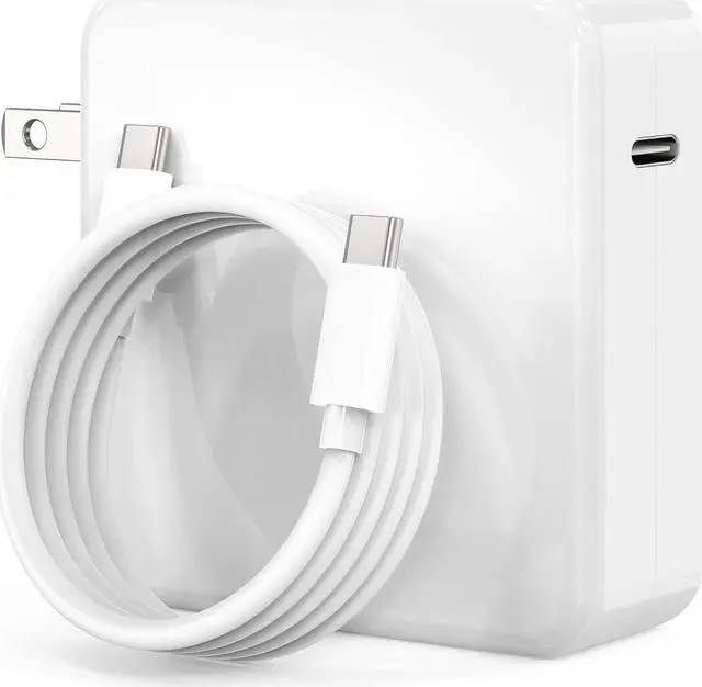 Main image of Replacement for Mac Book Pro Charger 61W USB C Charger Power Adapter for MacBook Pro 13 Inch/12 Inch 2021 2020 2019 2018 2017 2016 for Mac Book MacBook Air 13/12 Inch Type C Power Cord Supply