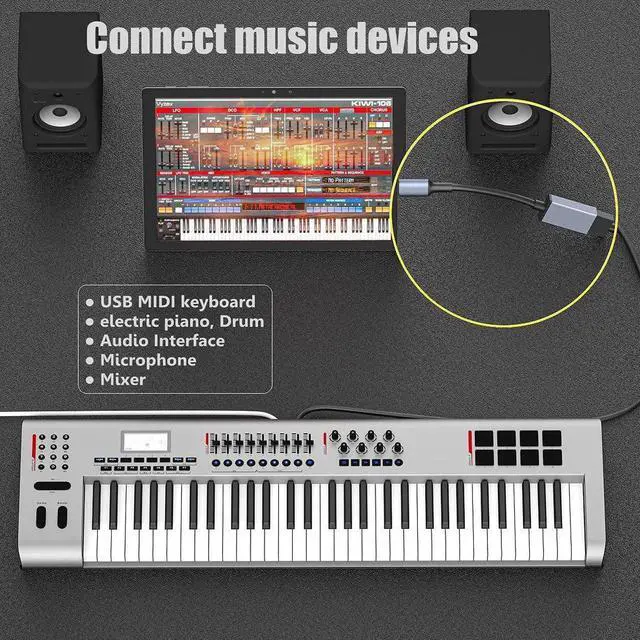 Alt view image 7 of 7 - USB C to USB 3.0 Adapter [2 Pack] USB C to USB A Adapter USB Type-C to USB Thunderbolt 3 to USB Adapter OTG Cable for iPhone 15/15 Pro/15 Plus/15 Pro Max MacBook Pro/Air Galaxy S20 etc.