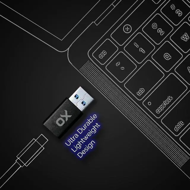 Alt view image 4 of 5 - [10Gbps] USB to USB C Adapter: Small but Mighty! High-Speed Type-c to USB Adapter. [USB-C 3.2] USB C to USB A Adapter for Charging & Data Transfer (Black USB-C Female (3-Pack))