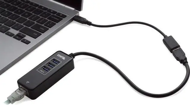 Alt view image 2 of 5 - USB C to USB Adapter Cable with Driverless Technology Enables Connection of USB Type C Laptop Tablet or Phone to a USB 3.0 Device (8 inch / 20 cm)