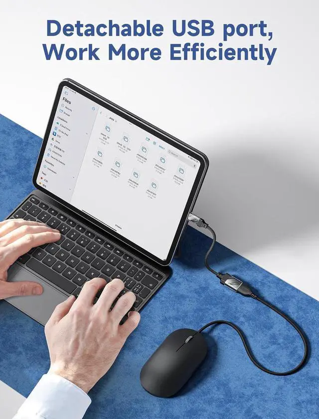 Alt view image 7 of 7 - USB to USB C Adapter [2 Pack] USB C to USB 3.0 Adapter USB C OTG Adapter Compatible with MacBook Pro/Air iPhone 15 Pro Max Galaxy S24/S23/S22/S21 and More USB C Devices-Black