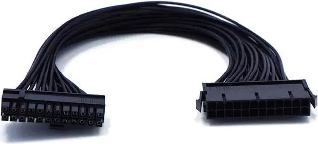 Alt view image 5 of 6 - BUCIER Atx 24Pin To 20+4Pin Power Cable Psu 20 Pin Male Convert To 24Pin Male (12Inch, 18AWG)