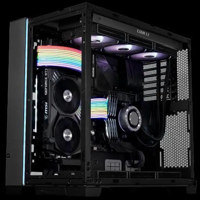 Alt view image 5 of 6 - LIAN-LI STRIMER PLUS V2 24 Pin and LIAN-LI STRIMER PLUS V2 Triple 8 Pin Combo, Addressable RGB Power Extension Cable and Addressable RGB VGA Power Cable, Include Controller for L-Connect 3.0