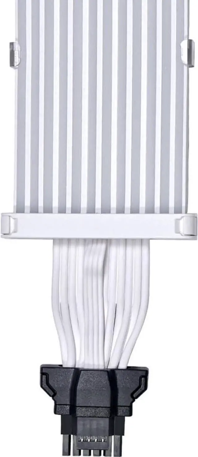 Alt view image 4 of 7 - LIAN-LI STRIMER PLUS V2 24 Pin and STRIMER PLUS V2 12VHPWR (12+4 pins to 12+4 pins) PW16-12PV2 Combo,Addressable RGB Power Extension Cable,Include Controller for L-Connect 3