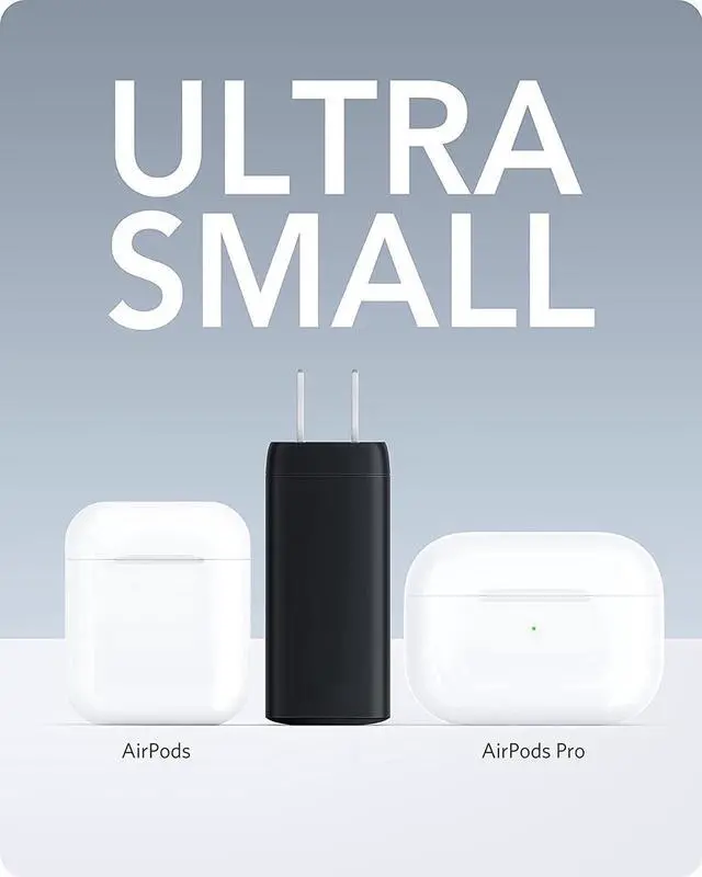 Alt view image 6 of 7 - An-ker USB C Charger, 735 Charger (Nano II 65W), PPS 3-Port Fast Compact Foldable Wall Charger for MacBook Pro/Air, iPad Pro, Galaxy S20/S10, Dell XPS 13, Note 20/10+, iPhone 13/Pro, Pixel, and More