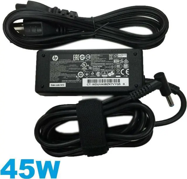 Main image of Genuine H-P 45W Power Supply Charger L25296-001 741727-001 19.5V 2.31A w/Cord
