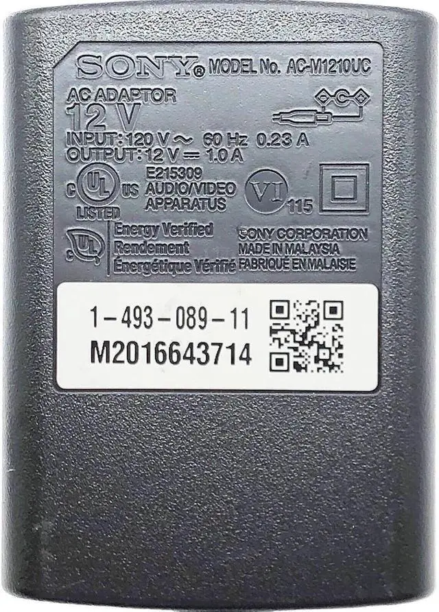 Alt view image 6 of 6 - NEW Genuine So-ny AC-M1210UC AC Adapter Power Supply Laptop Charger 12V 1A