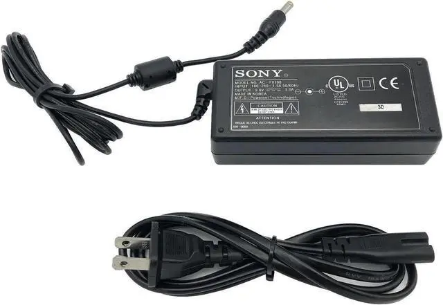 Alt view image 3 of 7 - Genuine AC Power Supply Adapter So-ny AC-FX100 30W 9.8V 3A OEM w/Cord