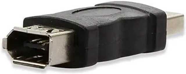 Alt view image 3 of 3 - USB Male to FireWire IEEE 1394 6 Pin Female Adapter