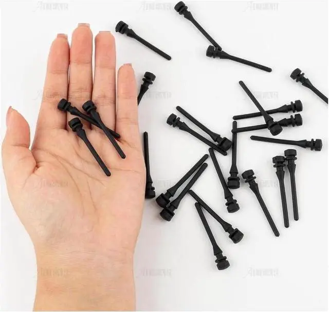 Alt view image 3 of 7 - 50 Pack Case Fan Soft Silicone Anti Noise Reducing Vibration Screws Fan Rivet Mounting for Pack Case Fan or CPU Fan