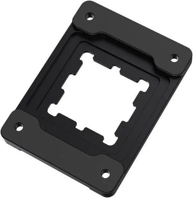 Alt view image 3 of 6 - CPU Contact Frame Anti-Bending Buckle for AMD AM5 Aluminum Corrector Bracket Holder,AM5 Full-fit Fixed Non-Marking Mounter Fixing Frame, CPU Cooler Standard for X670 B650,Black
