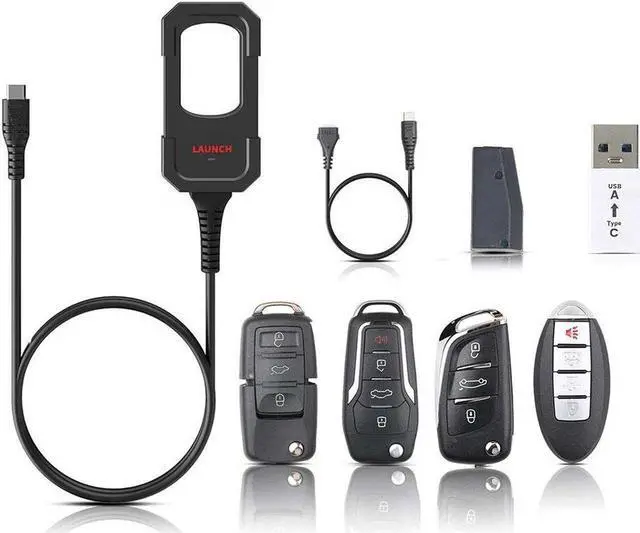 Main image of Launch X431 IMMO Key Programmer Remote Maker for Remote & Chip Generation with Super Chip and 4pcs of Smart Keys