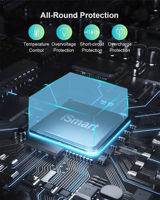 Alt view image 6 of 7 - USB Charger 12-Ports USB Charging Station for Multiple Devices USB Wall Charger Power Hub Strip Smart Plug Charging Dock Block for iPhone Xs/XR,iPad,iPod,Galaxy S9/S8,Laptops and Smart Phones 60W