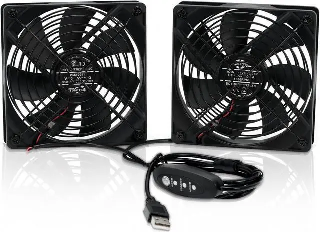 Main image of NEW 120mm DC 5V USB Fan Mining Computer Chassis Workstation Radiator 12cm 120mmx25mm High Speed Router Server Cooling Fan  SXD12025L05R