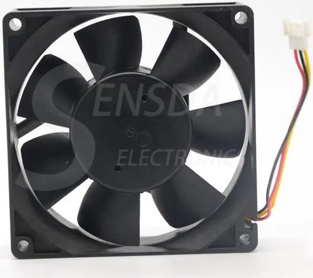 Alt view image 4 of 7 - NEW original For Mitsubishi drive fan NC5332H74A Melco MMF-09D24TS MM6 9025 DC 24V 0.22A server cooling fan PLC ABB fan