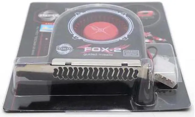 Alt view image 5 of 5 - New original FOX-2 system chassis fan PCI bit turbine exhaust fan cooling auxiliary graphics chassis ventilation the exhaust fan installed on the PCI position of the cabinet 110mm case cooler