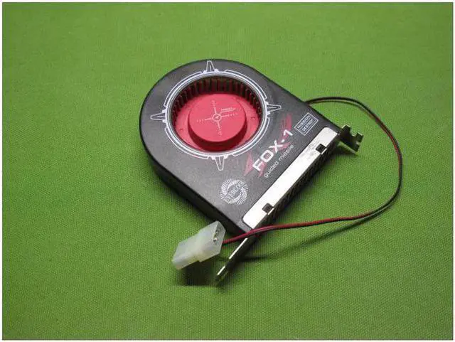 Alt view image 3 of 4 - New original FOX-1 system chassis fan PCI bit turbine exhaust fan cooling auxiliary graphics chassis ventilation the exhaust fan installed on the PCI position of the cabinet 100mm case cooler