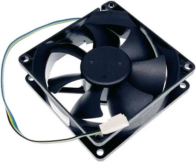 Alt view image 3 of 4 - 80mm 8cm 8025 PWM Computer PC CPU Cooling Fan,Everflow F128025SU (48) 80X80X25mm DC12V 0.40A 4400RPM High Speed Cooler