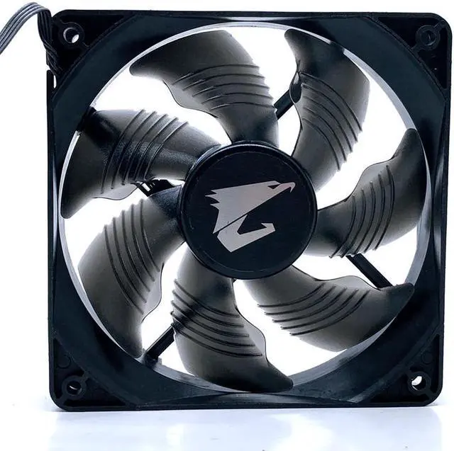 Alt view image 2 of 4 - PLA12025B12HH-LV 120mm 12025 12V Power Supply Chassis Ball Cooling Fan 12cm PWM Water Cooling Cool CPU Fans