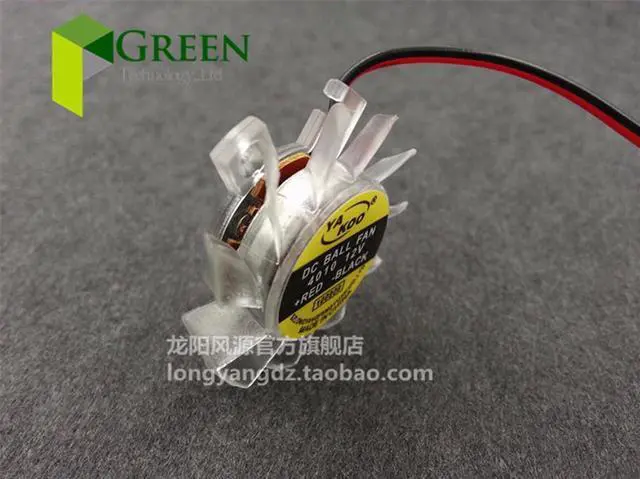 Alt view image 6 of 6 - 2pcs High quality ultra quiet 4010 Graphics card fan blade 35MM Diameter 25/26/27mm Hole Pitch 12V 0.1A fan blade 2pin