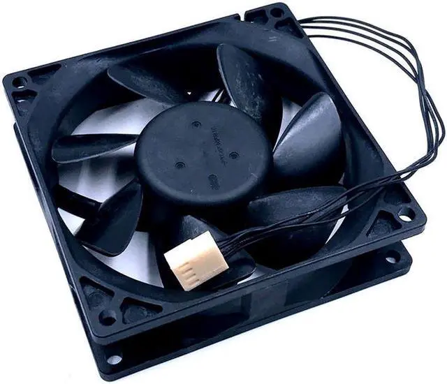 Alt view image 2 of 4 - NEW DELTA QUR0912VH 9CM 92mm 92*92*25mm 12V 0.60A 4 lines pwm large air volume computer CPU radiator fan Mini water cooling fan