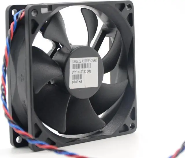 Alt view image 6 of 6 - ADDA AD0912MX-A76GL 9225 92mm 9025 9CM DC 12V 0.17A HP P/N:447580-001 axial fan computer case cooler