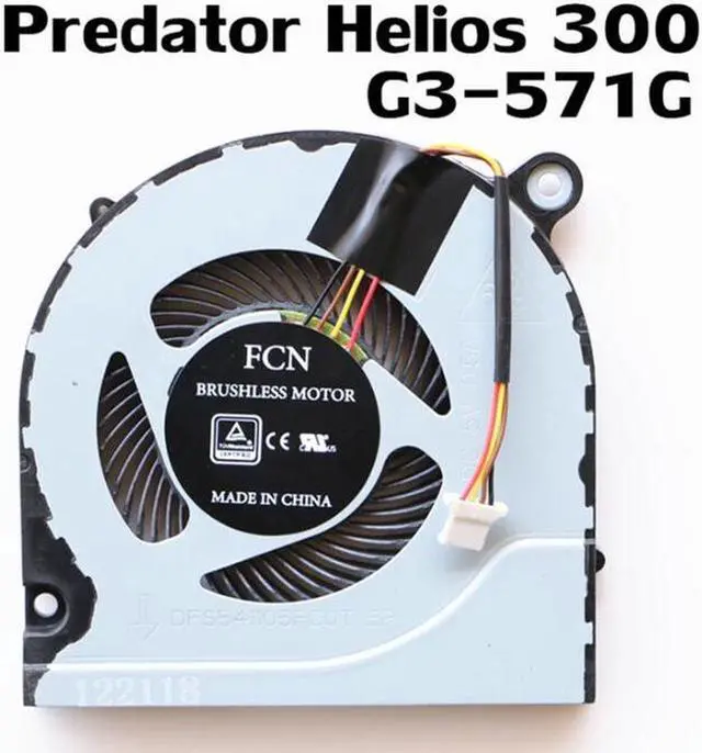 Alt view image 3 of 5 - NEW For ACER Predator Helios 300 G3-571 G3-571G G3-573G laptop cooling fan