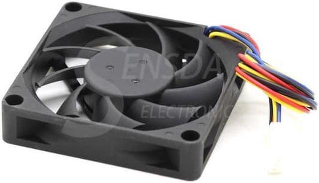 Alt view image 4 of 4 - New original AVC DE07015B12L 7015 70mm x 15mm Cooler Cooling Fan PWM DC 12V 0.7A 4Pin B184 Dual ball bearing CPU fan