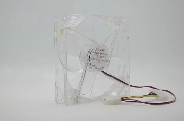 Alt view image 3 of 3 - 12CM case cooler 120mm LED multi color 12V 4Pin 120x25mm Computer PC Host CPU Cooling Fan led light fan