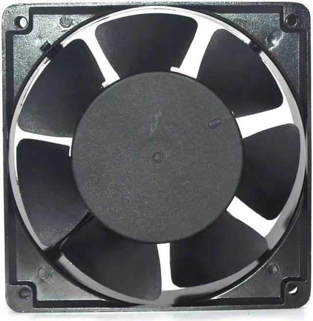 Alt view image 4 of 5 - 12cm AXIAL 1238 115V 120V AC 120mm x 38mm High Speed, for DIY Cooling Ventilation Exhaust Projects chassis case cabinets fan