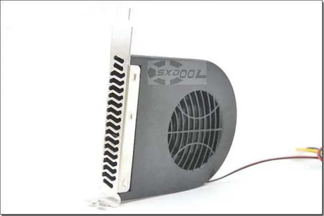 Alt view image 6 of 7 - New turbo fan PCI graphics card exhaust fan server chassis cooling fan high air volume Molex 4D plug