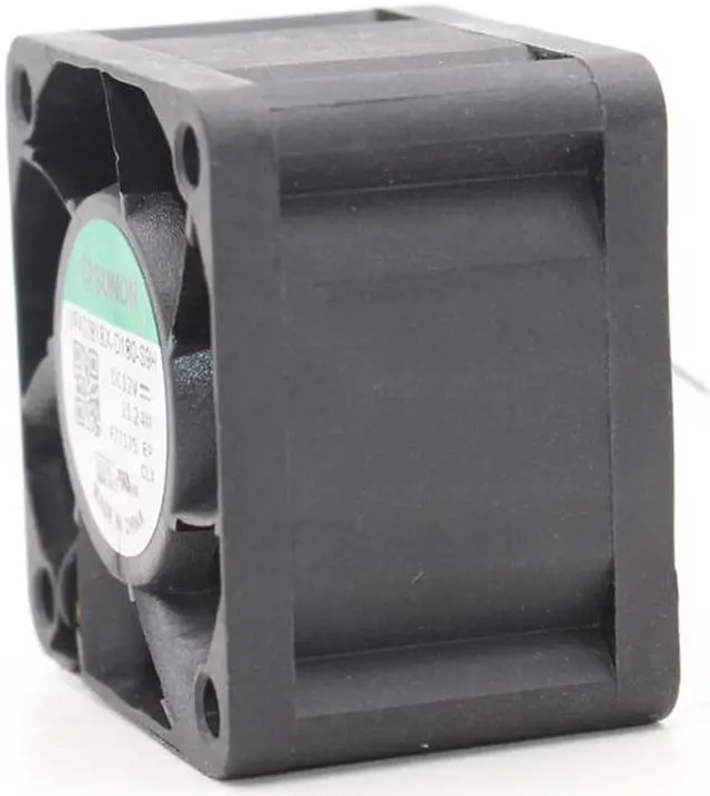 Alt view image 3 of 3 - 40mm Fan High Speed Air Flow CFM VF40281BX-D180-S9H For Sunon 4028 12V fan 40mm Max Airflow Rate Server cooling Fan