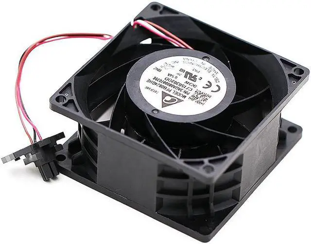 Alt view image 6 of 7 - Original Delta PFB0824GHE DC 24V 0.54A 8CM double ball inverter fan 80*80*38MM server case cooling fan