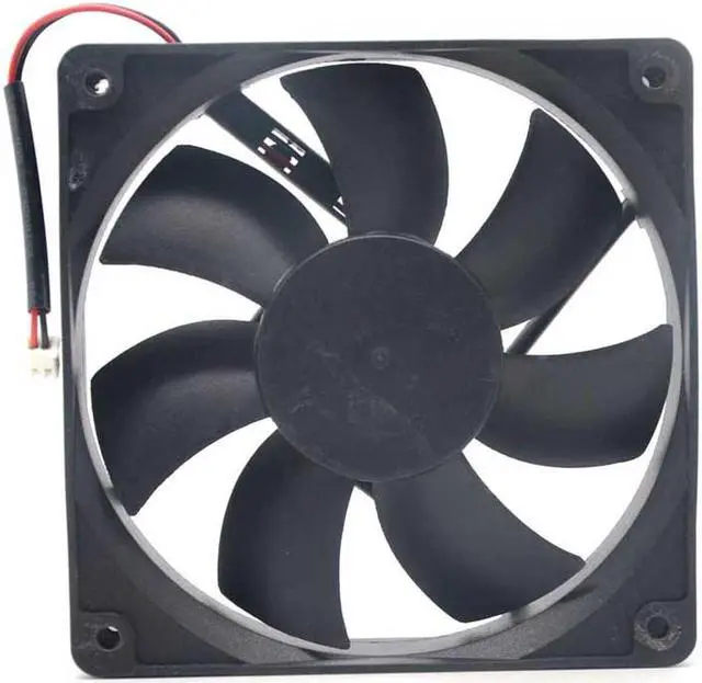 Alt view image 4 of 5 - Original ADDA AD1212LB-A71GL DC12V 0.24A 12CM 12025 power supply mute cooling fan