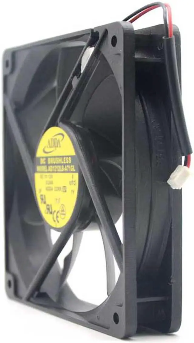 Alt view image 3 of 5 - Original ADDA AD1212LB-A71GL DC12V 0.24A 12CM 12025 power supply mute cooling fan