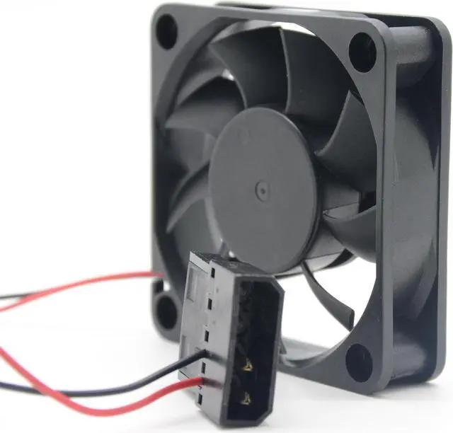 Alt view image 5 of 6 - Original Y.S.Tech FD126015LB 6014 6cm 60mm DC 12V 0.075A double ball silent cooling fan