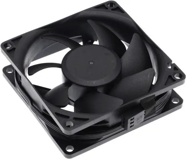 Alt view image 3 of 7 - IP68 80mm 8cm Waterproof Dustproof DC 12V Cooling Fan 80X80X25mm Dual Ball Bearing 3-Pin PC Computer Chassis PSU SXDOOL SXD8025M12B