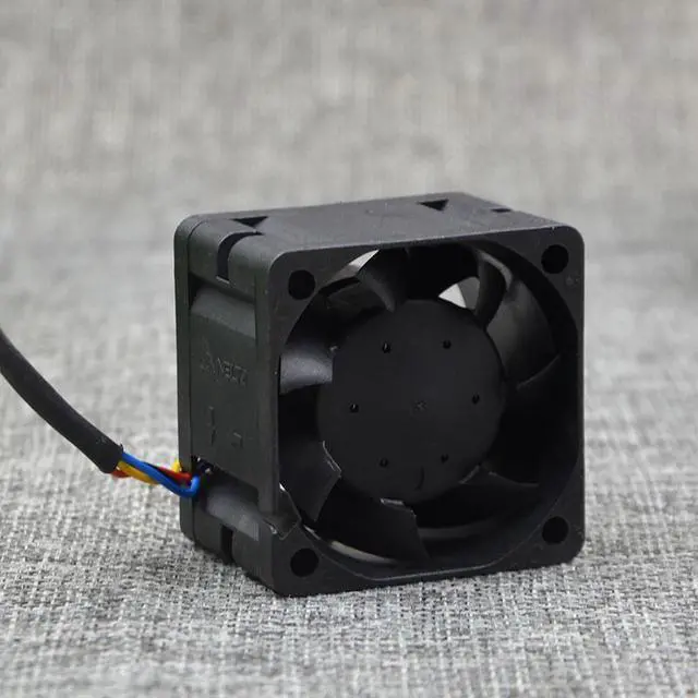 Alt view image 5 of 5 - Delta ORIGNAL 40*28MM TFB0412EHN 12V 0.87A 4 wires 4 Pins case fan,switch ,print cpu cooler