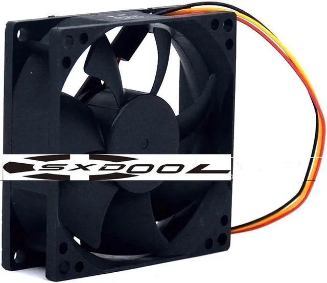 Alt view image 4 of 5 - Original JF0825S1SA-R New UPS silent fan 3-wire JAMICON 12V 0.26A