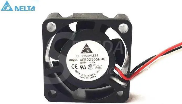 Main image of Delta Electronics AFB02505HHB 2510 25mm 2.5cm DC 5V 0.23A 3 line small mini server inverter axial cooling fans