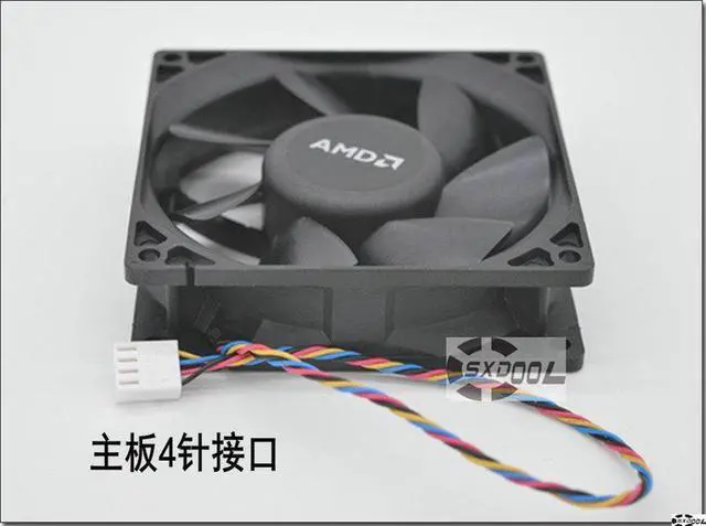 Alt view image 4 of 6 - New Delta QFR0912H DC 12V for AMD FX8350PWM CPU fan 9cm 9025 9225 double ball case cooler